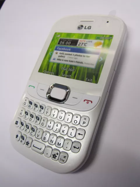 LG LGC360 White Shop Display Dummy Kids Toy Mobile Pratical Joke Phone