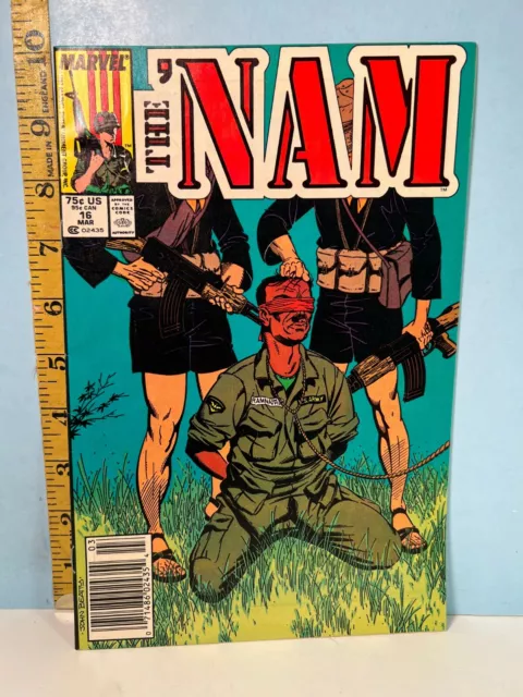 March 1988 The Nam Marvel Comic Book 1/16 VG