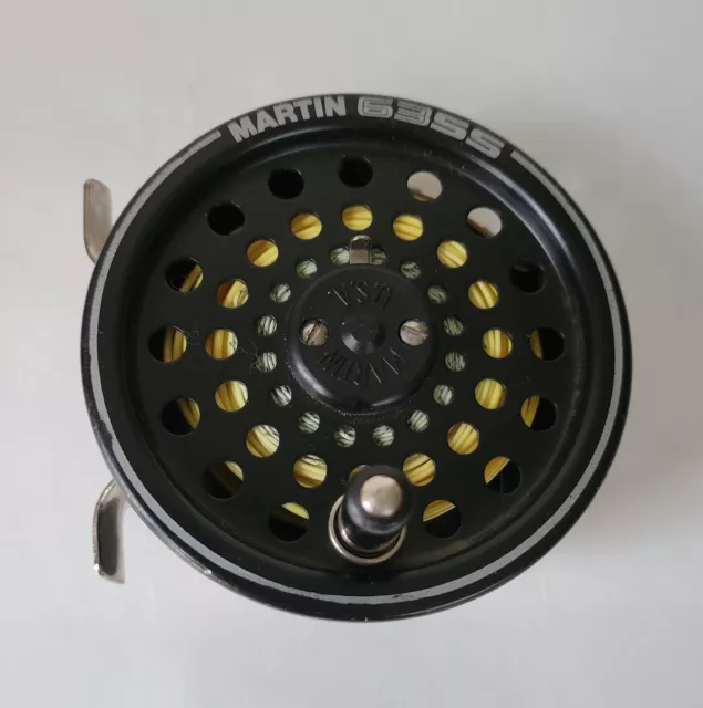 MARTIN 63SS FISHING Fly Reel Single Action - Used - Vintage - Good