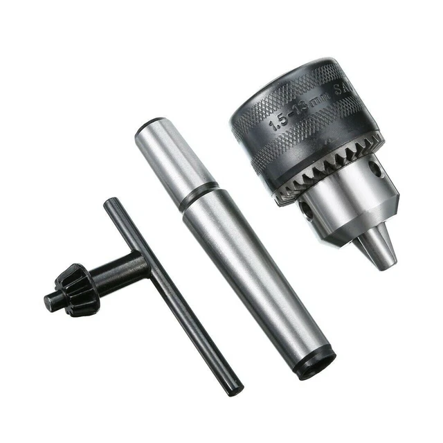 Mini tornio in metallo trapano stock coda con chiave per precisione (58 caratter