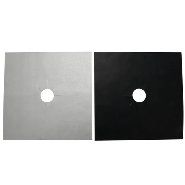 8 pezzi piano cottura a gas gamma protezione piastra fornello bruciatore protezione rivestimento coperchio Re4234