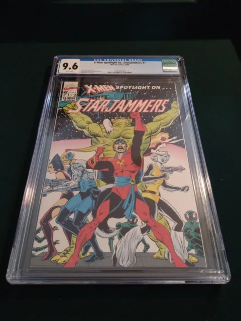 X-Men Spotlight On...Starjammers #1 CGC Universal Grade 9.6 NM+ Marvel Comics