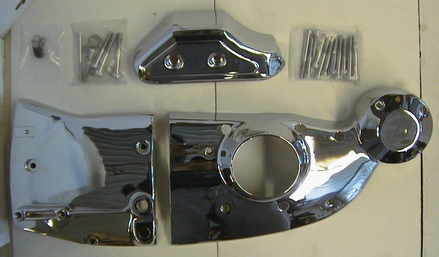 90-03 Sportster DRESS UP KIT Cam Cover, Sprocket Cover, Master Cylinder Cover