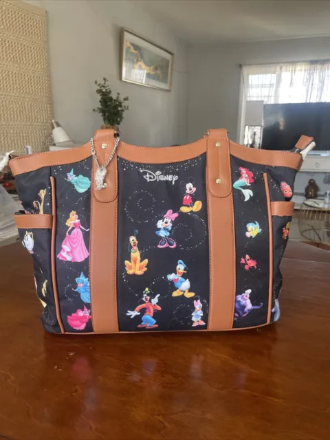 Disney "Carry The Magic" Designer-Style Tote Hand Shoulder Bag Purse