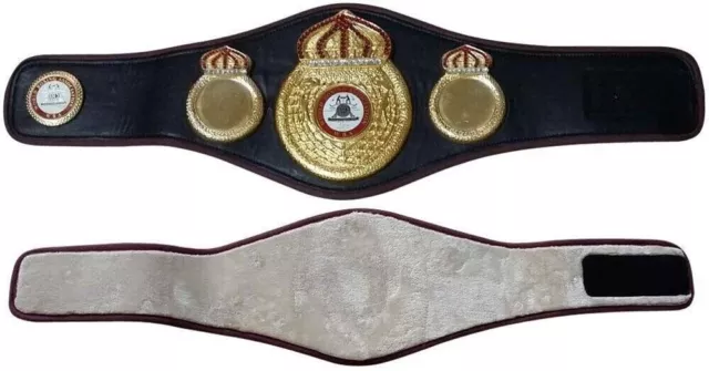 WBA World Boxing Champion leather Belt Replica Adult size Championship WBC IBF 2