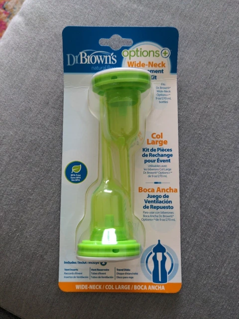 Dr. Brown’s Options+ Wide-Neck Replacement Kit (9 oz)