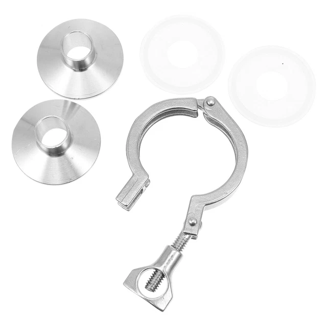 Rostfreier Stahl Klemme Tri-Clamp Mit Flügelmutter Rohrschelle