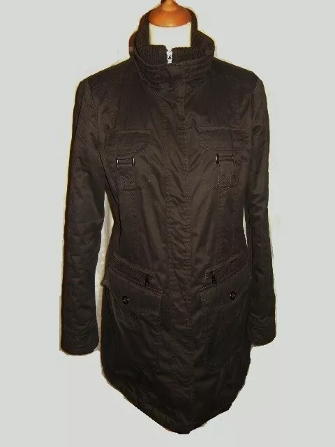 Giacca da donna Esprit taglia 38 parka giacca invernale cappotto corto cerniera a 2 vie