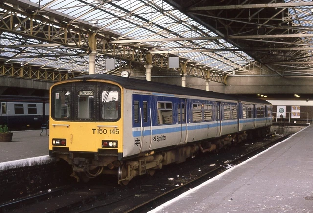 BRITISH RAIL 150145 Class 150 Sprinter DMU Railway Photo £1.05 ...