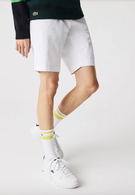 Short lacoste sales coton homme