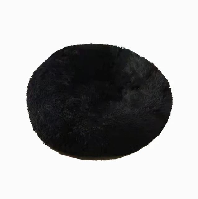 Donut Plush Pet Dog Cat Bed Fluffy Soft Warm Calming Sleeping Kennel Nest mat