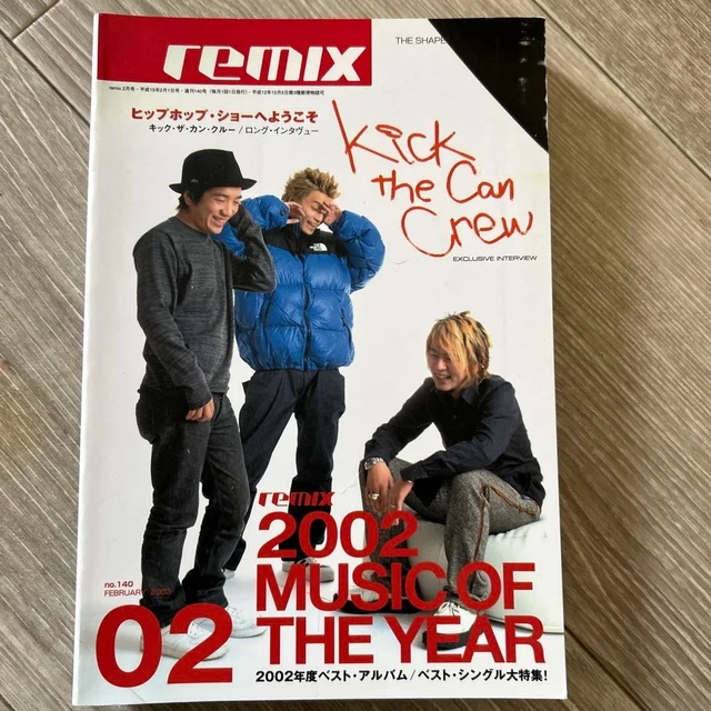 REMIX MAGAZINE ISSUE 140 2002 Music Special Featuring Kick the Can