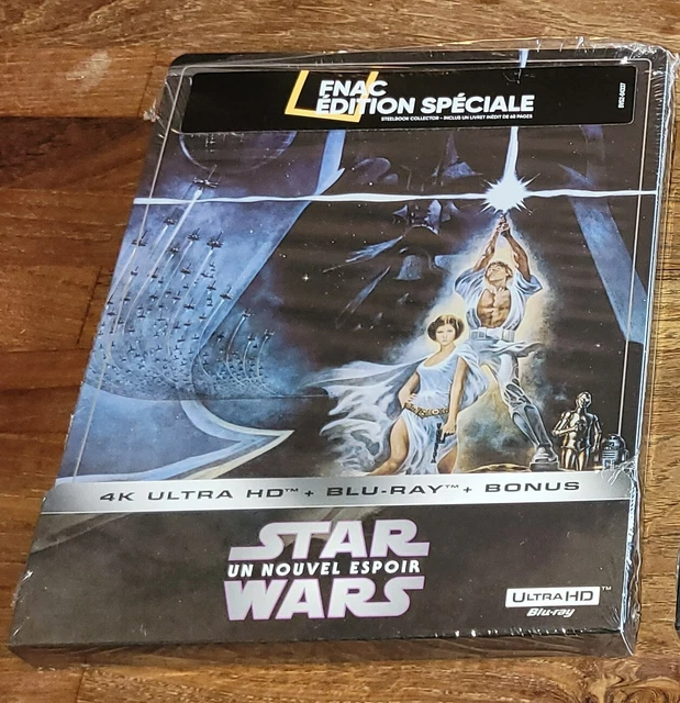 Star Wars Episode Iv Un Nouvel Espoir Edition Fnac Blu-Ray 4K + 1080P Steelbook