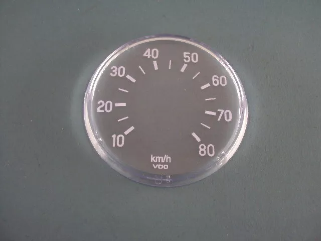 Glas für VDO Tachometer Zündapp Hercules Kreidler RMC Modelle 80 km/h