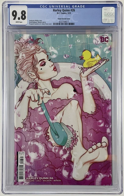 Harley Quinn #26 CGC 9.8 Jenny Frison Variant Cover, DC Comics (2023)
