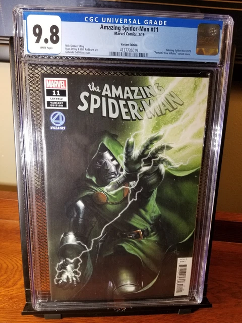 CGC 9.8 Doctor Doom Fantastic Four Villians Variant Amazing Spider-Man 11