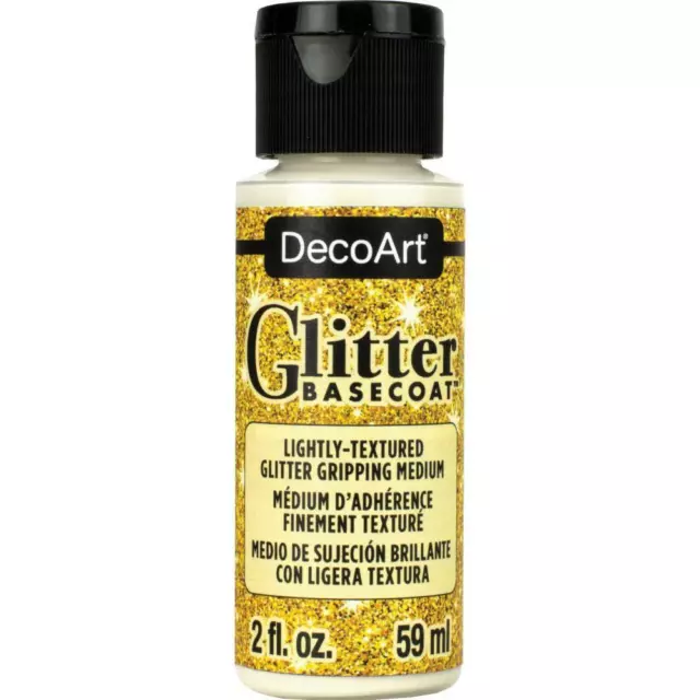 Capa base DecoArt ligeramente texturizada - brillo 2 oz, DS1463