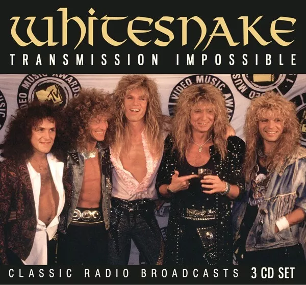 WHITESNAKE 'TRANSMISSION IMPOSSIBLE' 3 CD Set (PRE-ORDER)