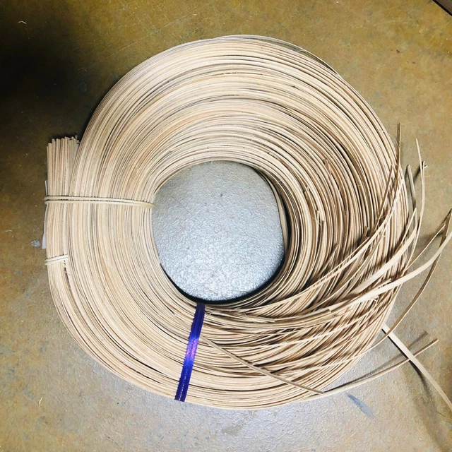 Cesteros Elección Flat Oval 11/64" Rattan Reed Natural 1 # Sillas, Cestas