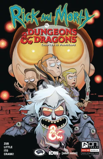 RICK & MORTY VS D&D II PAINSCAPE #1 (2019) - Cover A - New Bagged
