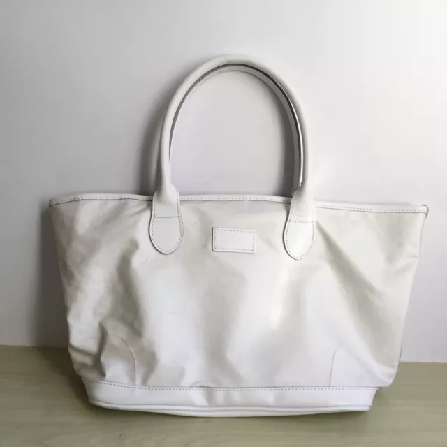 GANT White Shoulder Tote Bag Handbag - VGC