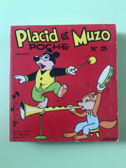 BD petit format Placid et Muzo n°25 (poche)