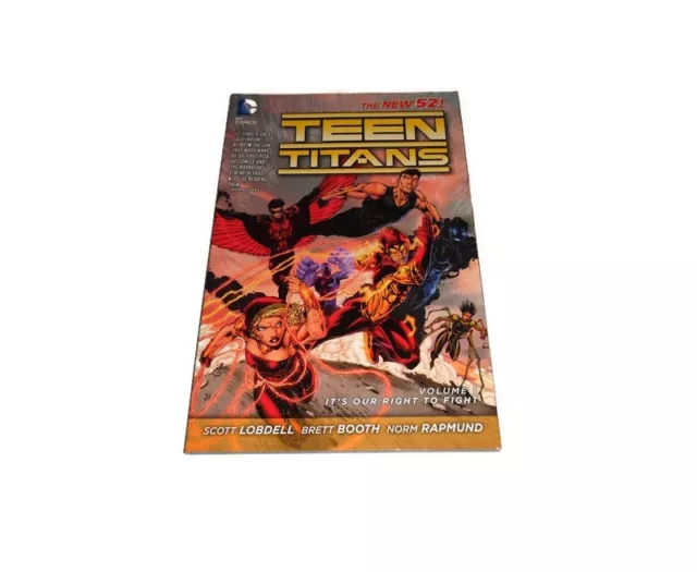 DC Comics Teen Titans Its Our Right To Fight Vol 1 One Book Comic Paperback 2012
