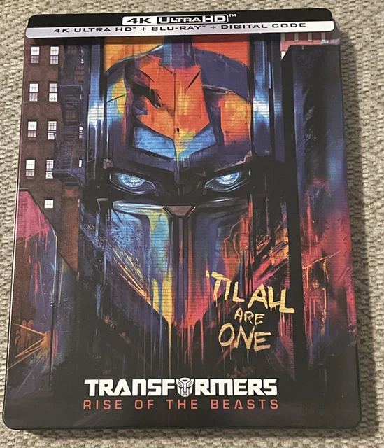 TRANSFORMERS: RISE OF the Beasts (4K Ultra HD Disc ONLY + Steelbook