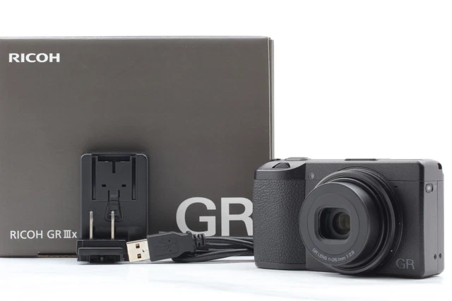[MINT IN BOX] RICOH GR IIIx III X 24.2 MP F2.8 Compact Digital camera From JAPAN
