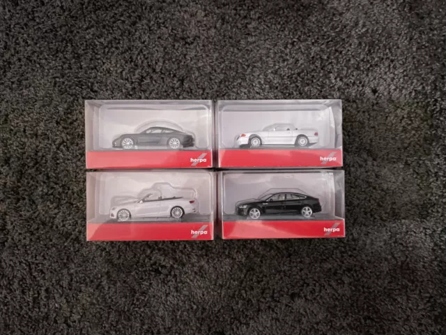 Herpa Modelle 1:87 Audi, Mercedes, Porsche *NEU/OVP*