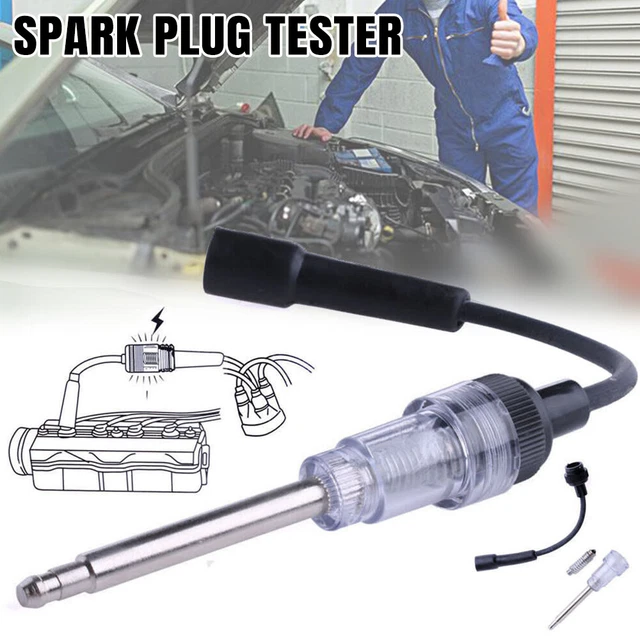 thumbnail image 2 of Silverline In-Line Ignition Spark Plug Coil Tester – For Car, Van, Bike 2 of 5