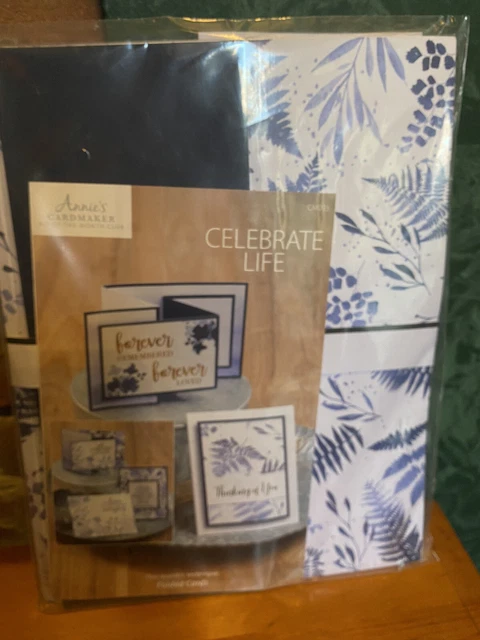 Kit para fabricante de tarjetas Annie's del mes Club Celebrate Life CM093 2019 nuevo sin abrir