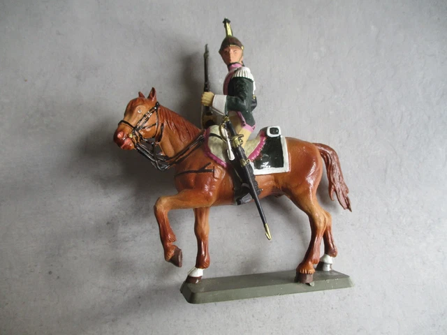 starlux - cavalier starlux - cavalier en plomb armée