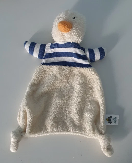 JELLYCAT JELLY KITTEN Bredita Duck Soother Soft Plush Comforter Blankie