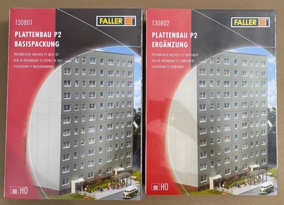 pas JOUEF COFFRETS DE HLM années 70 H0  NEUF FALLER 130801 et 130802 