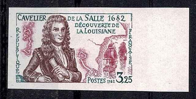 Frankreich Stamp Briefmarke Yvert N° 2250a " De La Salle 3,25F Nicht Lace " Neu