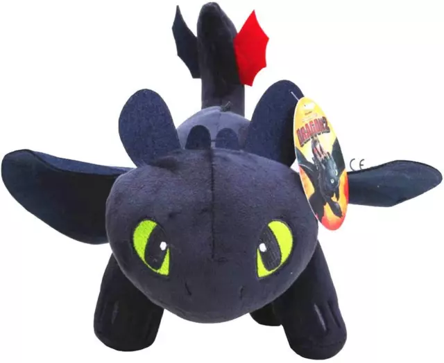 How to Train Your Dragon Night Fury Toothless Night Fury Stuffed Animal Plush...