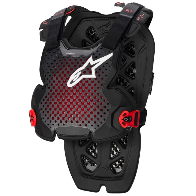 Alpinestars A-1 Pro Protettore petto moto - Antracite/Nero/Rosso