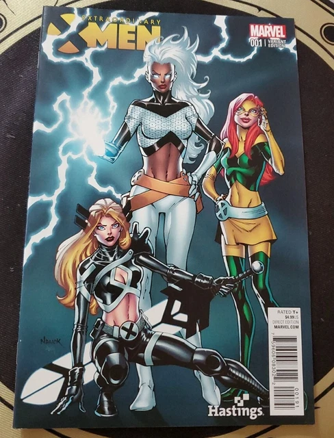 Extraordinary X-Men #1 Hastings Variant Cover Todd Nauck Comic NM Marvel J&R