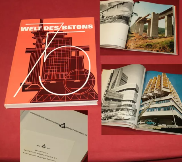 Welt des Betons , 75 Jahre Beton Verein 1973