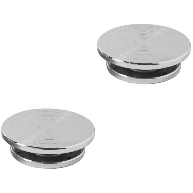 2 platos giratorios platos giratorios para hacer manualidades Pro Pastel Display