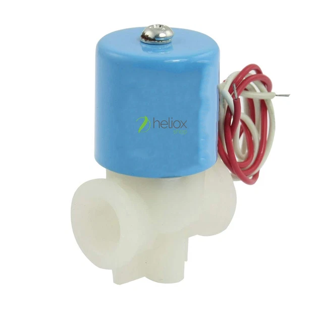 Elettrovalvola Acqua 24v DC 1/4" FPT Valvola Normalmente Chiusa Depuratore
