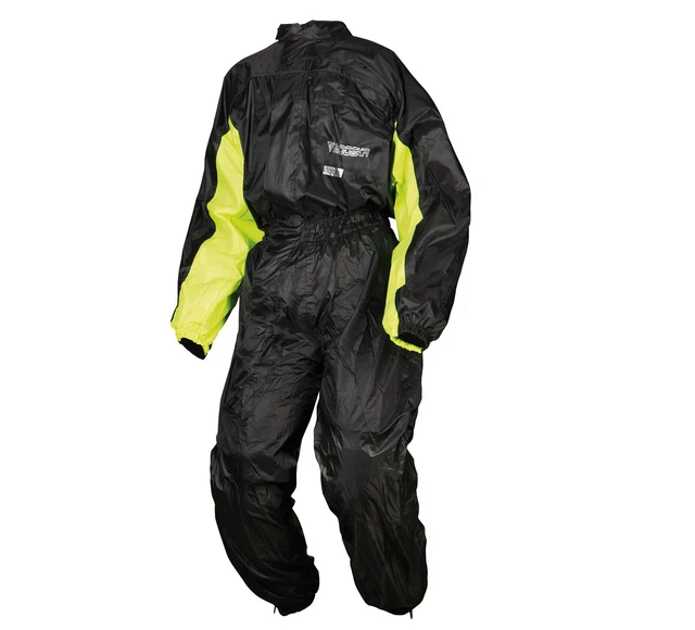 Moto Modeka Black Rain Tuta Antipioggia Unisex (Nero/Giallo) TG: XXXL