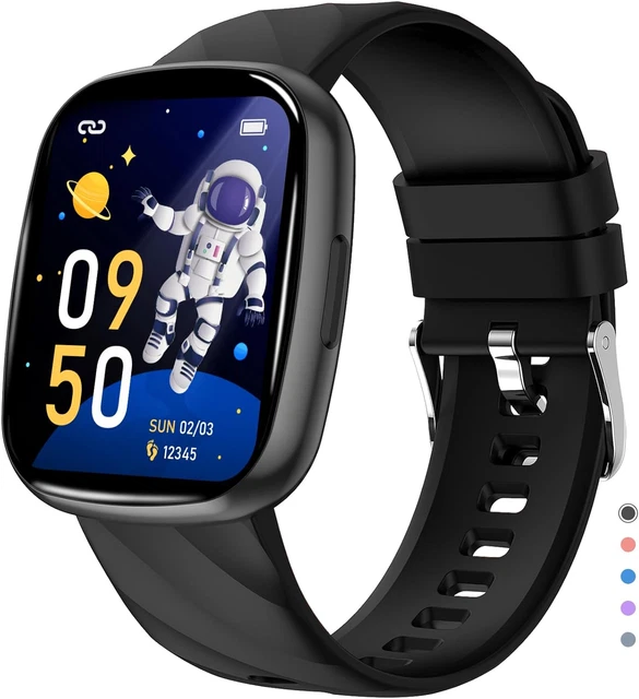 Smartwatch Bambini JoJoego Con SIM, GPS E Videochiamate 4G - Modalità Scuola, Chiamata SOS, Resistente All'acqua IP68, Per Bambini 4-14 Anni, Nero