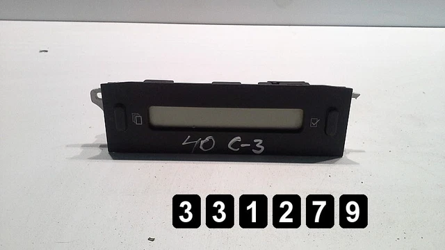 2001 Citroen C3 Schermo Display 9647409477