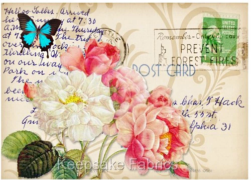 Stunning Wild Flowers Butterflies Quilt Block Multi Sz FrEE ShiP WoRld WiDE (F2