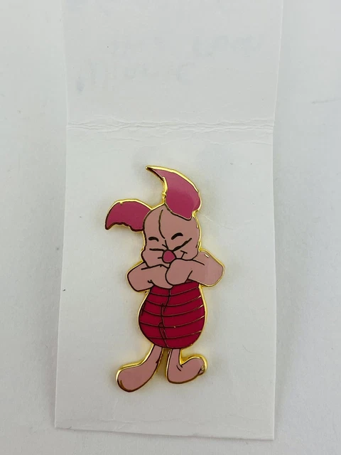 Rare! Disney Pin Trading Piglet Laughing Winnie the Pooh Pin - 2001 Disneyland Rare! Disney Pin Trading Piglet Laughing Winnie the Pooh Pin - 2001 Disneyland