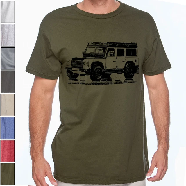 LAND ROVER DEFENDER Off Road SOFT Cotton T-Shirt S-XXXL Multi Colors