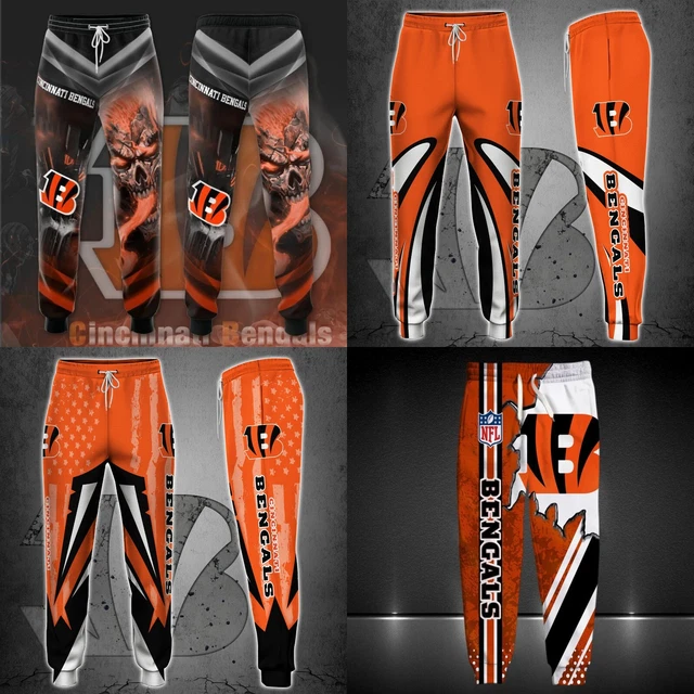 Cincinnati Bengals Mens Casual Sweatpants Gym Workout Pants Sports Trousers Gift