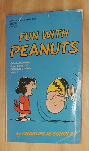 Fun With Peanuts by Charles M. Schulz 1957 SC Comic Strip Book